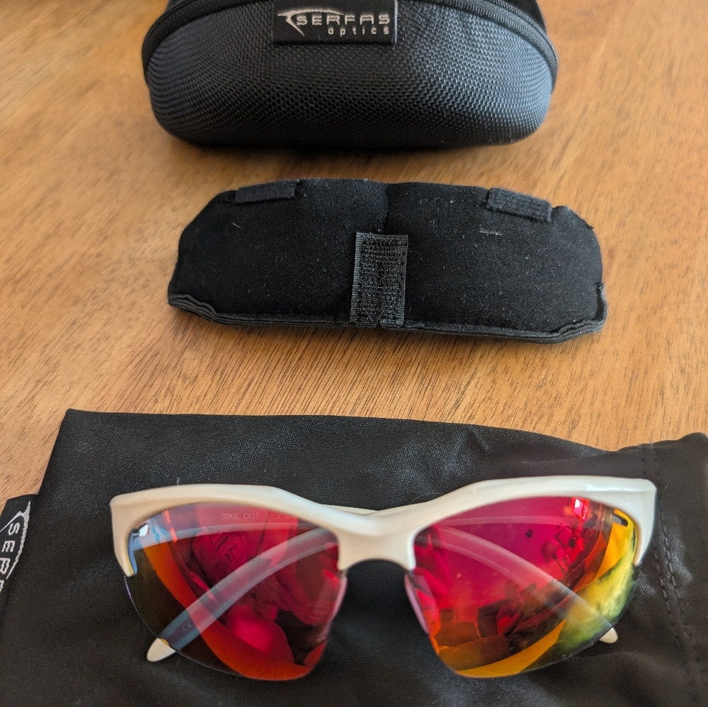 Cycling Glasses- Serfas- Sike Out- NWOT-